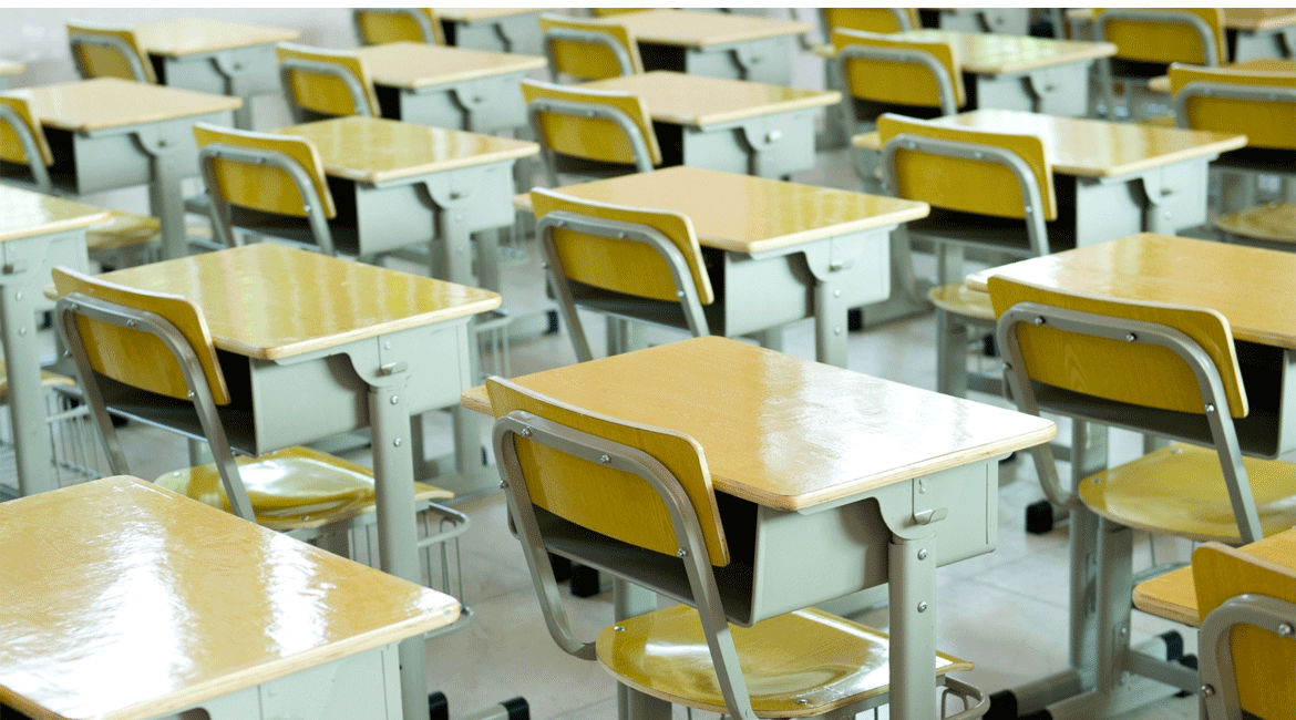School furniture for classrooms and universities